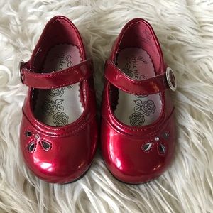 Stride Rite Valerie Patent Red Mary Jane Shoes